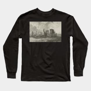 Stonehenge prehistoric monument, England Long Sleeve T-Shirt